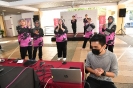 Zumba Secara Maya Bersama Zin Azura Di Kompleks Studio Merdeka, FINAS Hulu Kelang Pada 13 Mac 2021